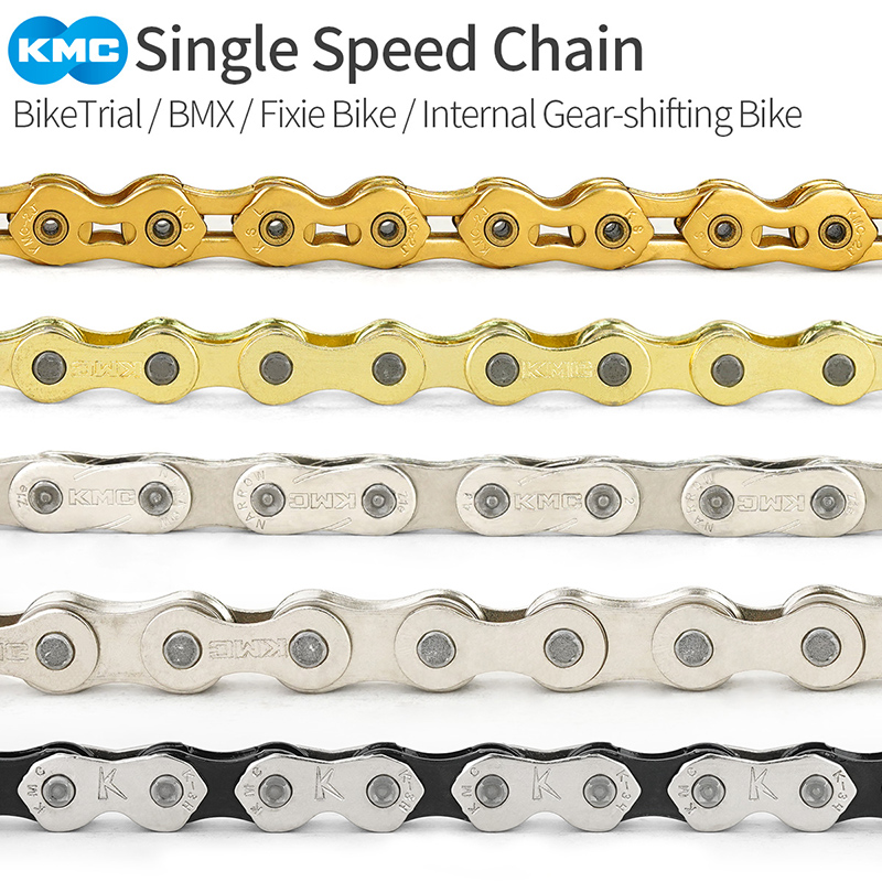 Mountain Biking Track - KMC bicycle chain single speed K1/K1SL/Z1eHX/S1/HL1