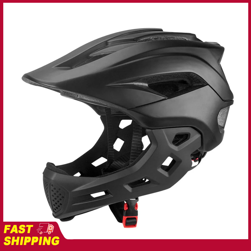 2 in 1 Kids Full Face Bike Hel - Mountain Biking Helmet Full Face ulasan dan harga