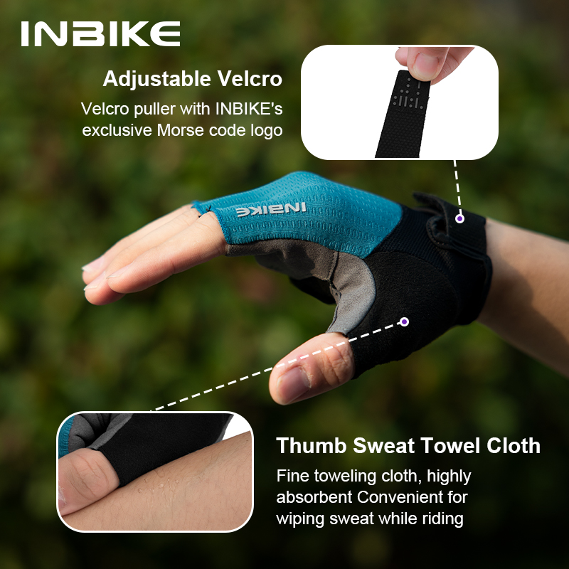 INBIKE Summer Bicycle Gloves H - Mountain Biking Gloves Mens ulasan dan harga