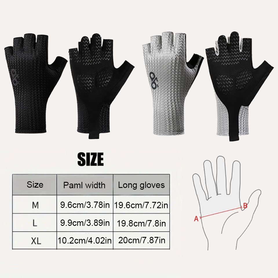 Summer Breathable Half Finger  - Mountain Biking Gloves Mens ulasan dan harga