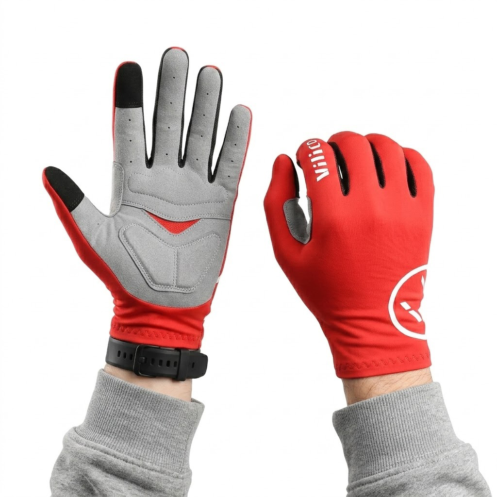 Full Finger Cycling Gloves, Br - Mountain Biking Gloves Mens ulasan dan harga