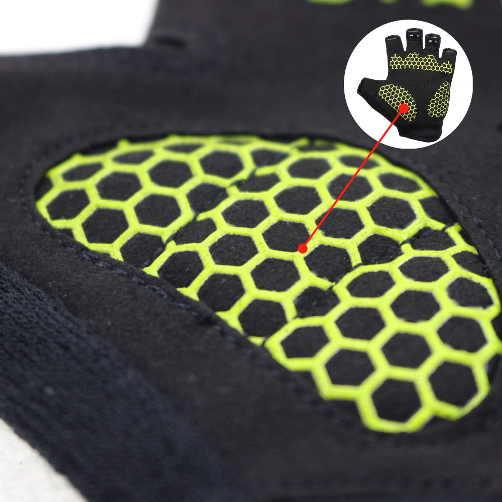 USA blue half finger cycling g - Mountain Biking Gloves Mens ulasan dan harga