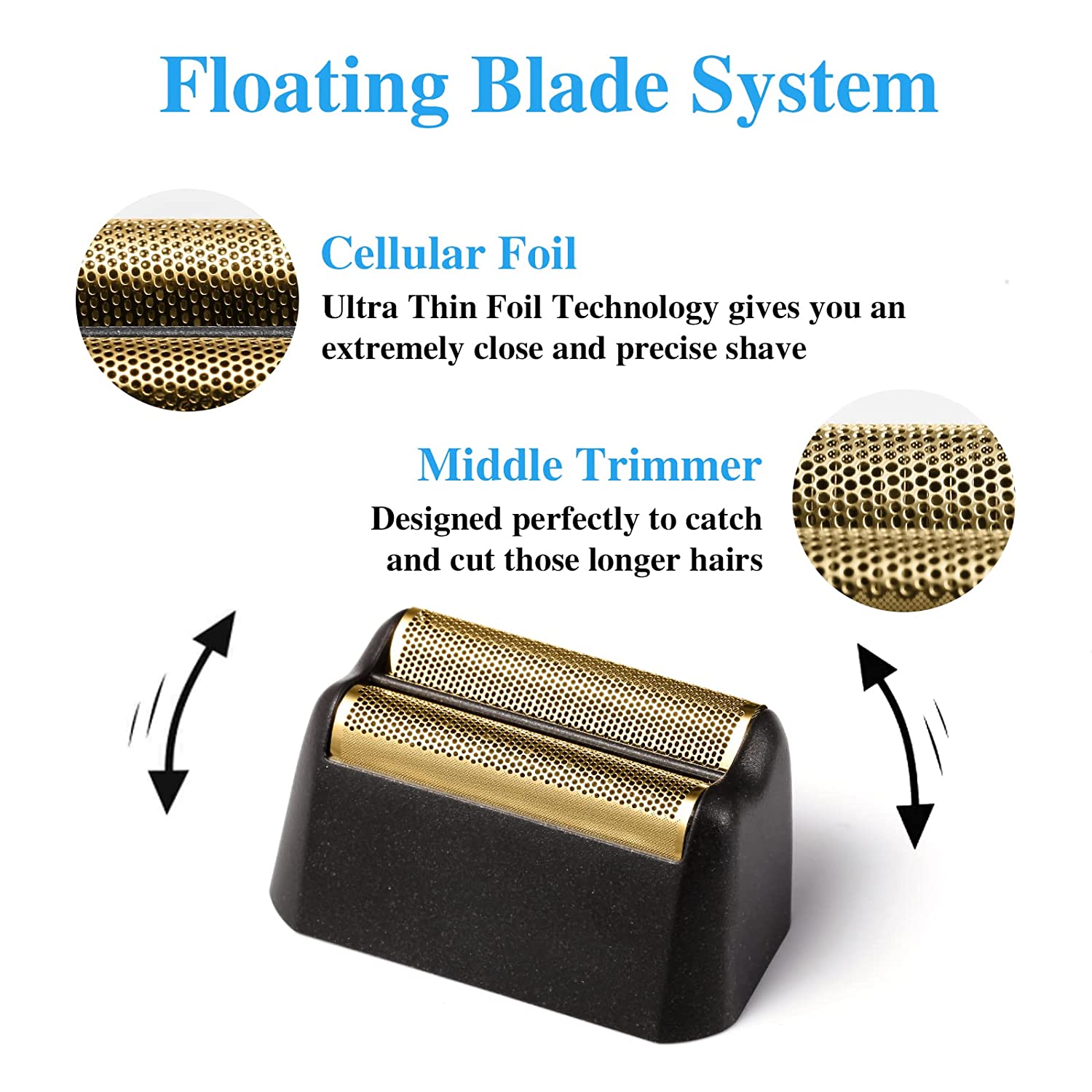 Replacement Foil Head and Blad - Head Racket Boom ulasan dan harga