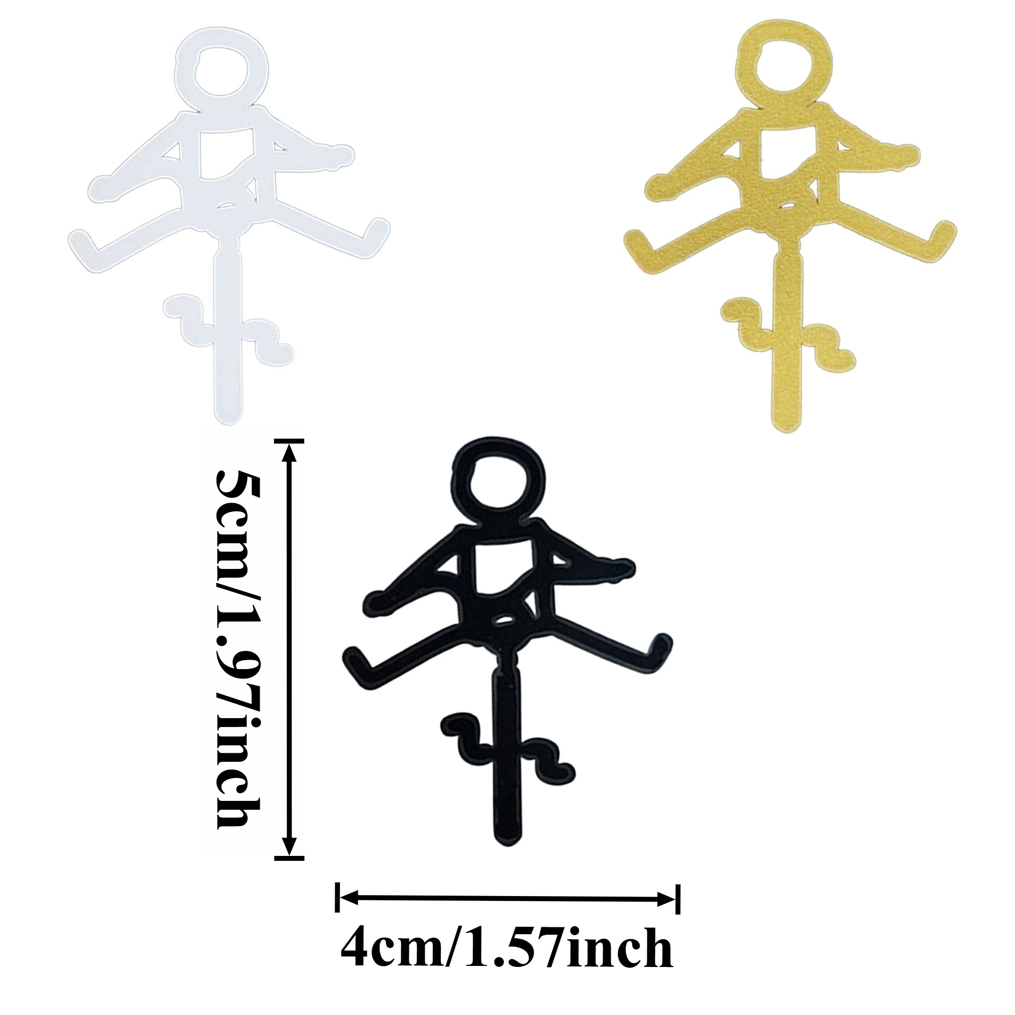4pcs 2D Flat Funny Cyclist Vin - Mountain Biking Holidays ulasan dan harga