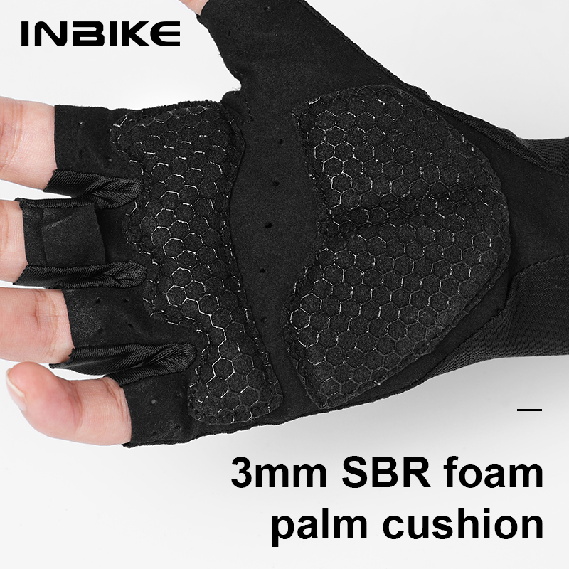 INBIKE Cycling Gloves Gel Padd - Mountain Biking Gloves Mens ulasan dan harga