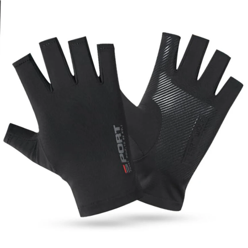1Pair Half Finger Cycling Glov - Mountain Biking Gloves Mens ulasan dan harga