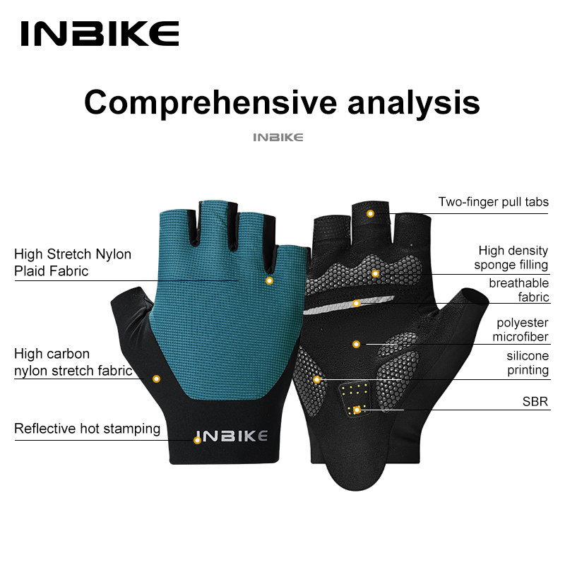 INBIKE Cycling Gloves Summer M - Mountain Biking Gloves Mens ulasan dan harga
