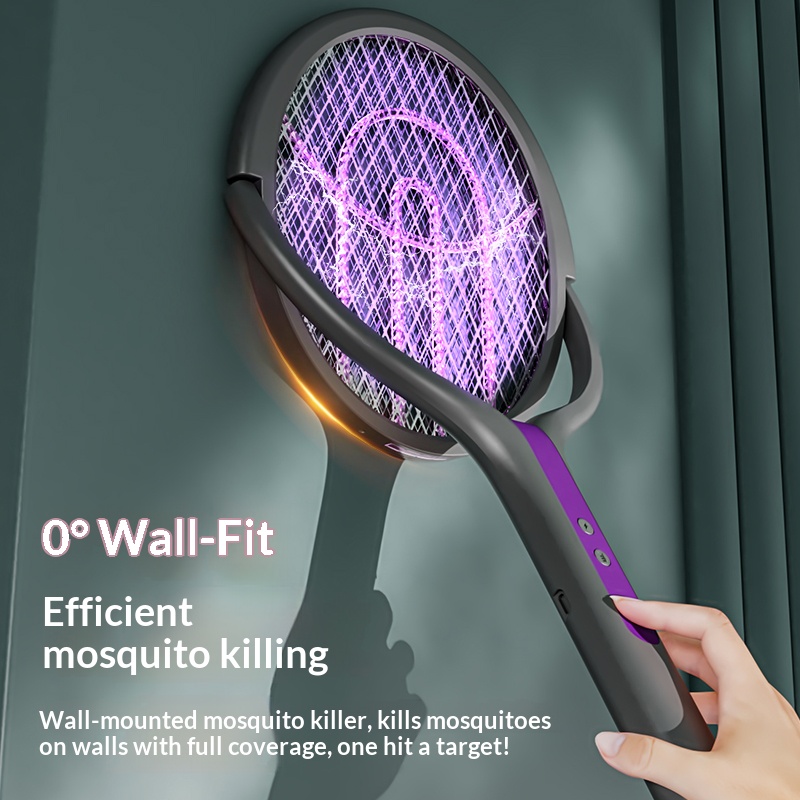Rotating Head Bug Zapper Racke - Head Racket Boom ulasan dan harga
