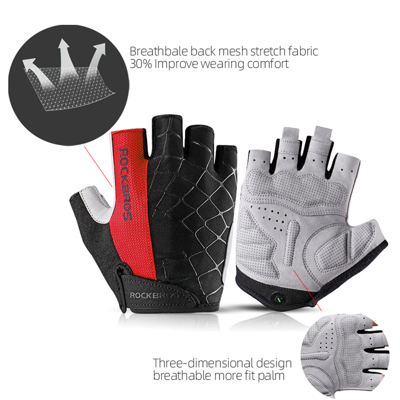 ROCKBROS Cycling Bike Gloves H - Mountain Biking Gloves Mens ulasan dan harga