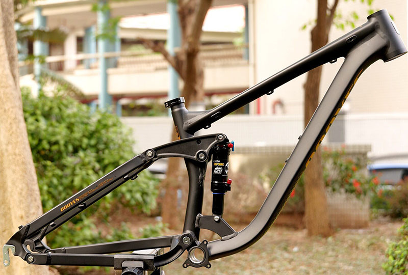 Full Suspension Bicycle Frame, - Mountain Biking Track ulasan dan harga