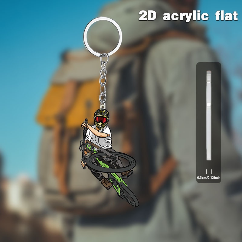 2D Cartoon Mountain Bike Athle - Mountain Biking Holidays ulasan dan harga