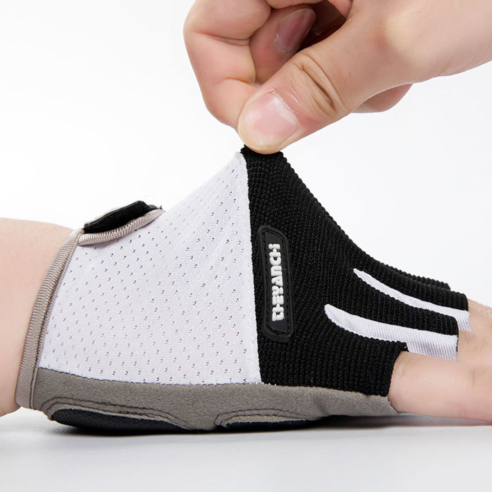 Breathable Half Finger Cycling - Mountain Biking Gloves Mens ulasan dan harga